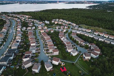 aerial-view-suburb